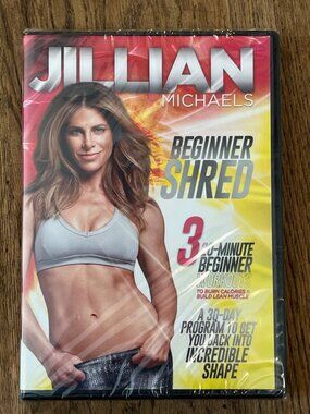 Jillian Michaels Beginner Shred 2014 Workout DVD 30-Day Plan New Sealed